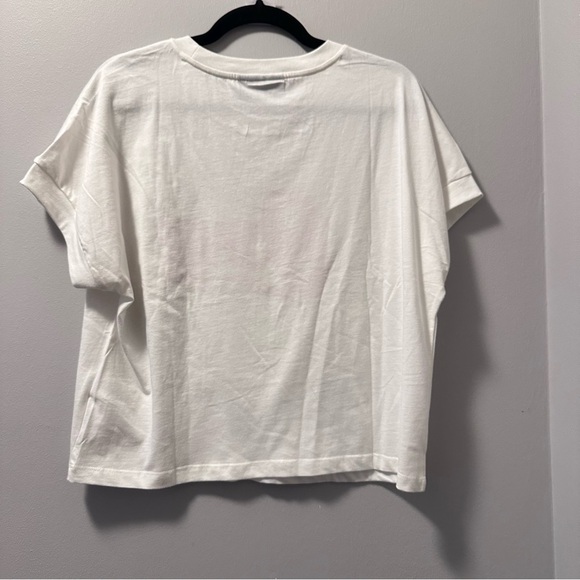 Bowie White Shirt with Red Logo - Picture 4 of 4